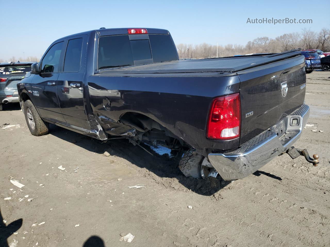 2014 Ram 1500 Slt Blue vin: 1C6RR7GT6ES479288