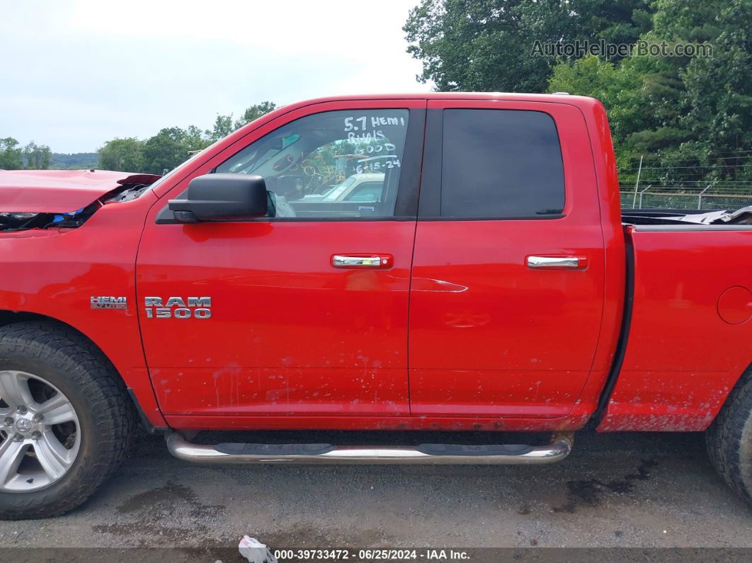 2015 Ram 1500 Big Horn Red vin: 1C6RR7GT6FS624931