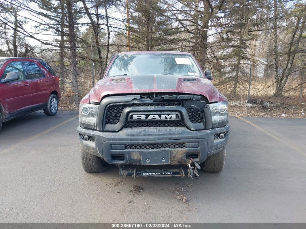 2020 Ram 1500 Classic Warlock Quad Cab 4x4 6'4 Box Red vin: 1C6RR7GT6LS126286