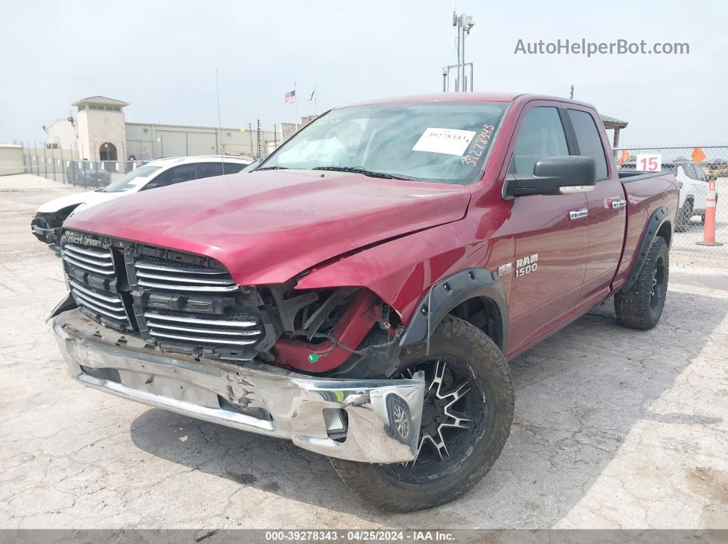 2014 Ram 1500 Big Horn Burgundy vin: 1C6RR7GT7ES109533