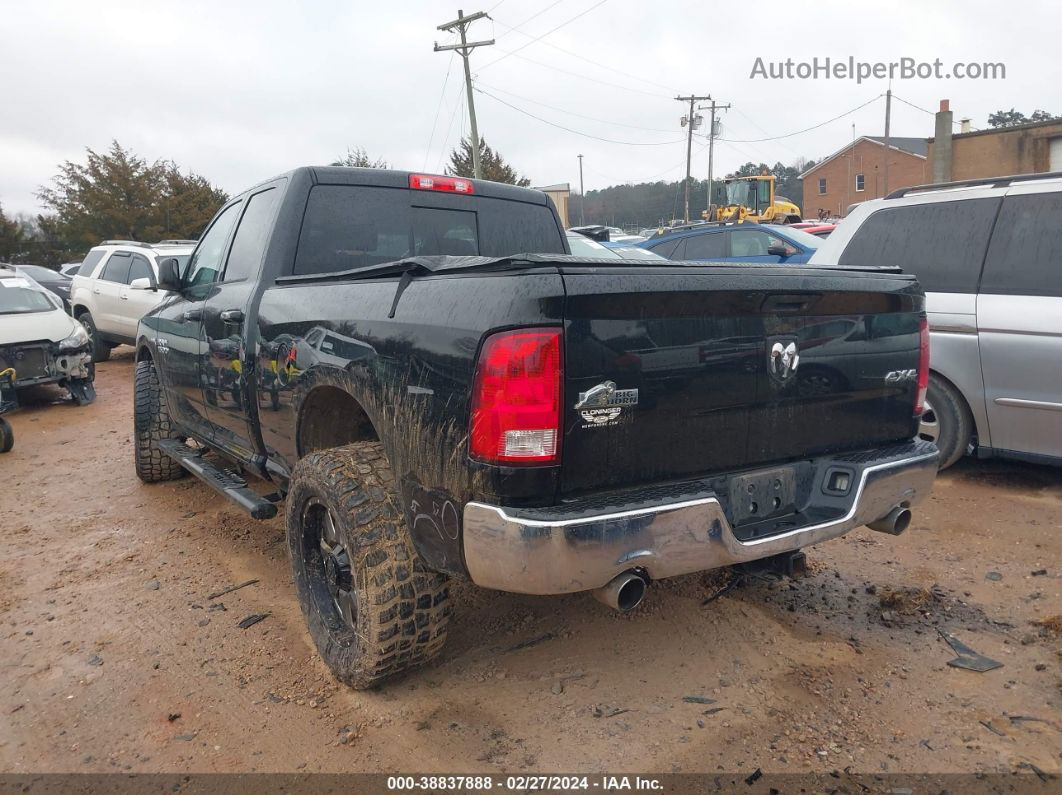 2015 Ram 1500 Big Horn Черный vin: 1C6RR7GT7FS536552