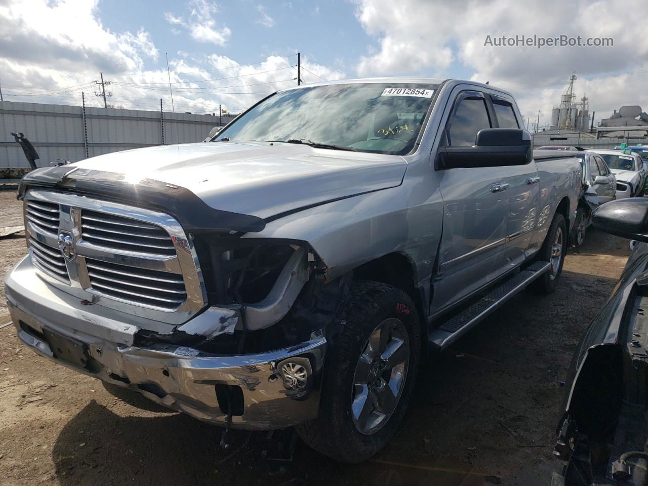 2015 Ram 1500 Slt Silver vin: 1C6RR7GT7FS539581