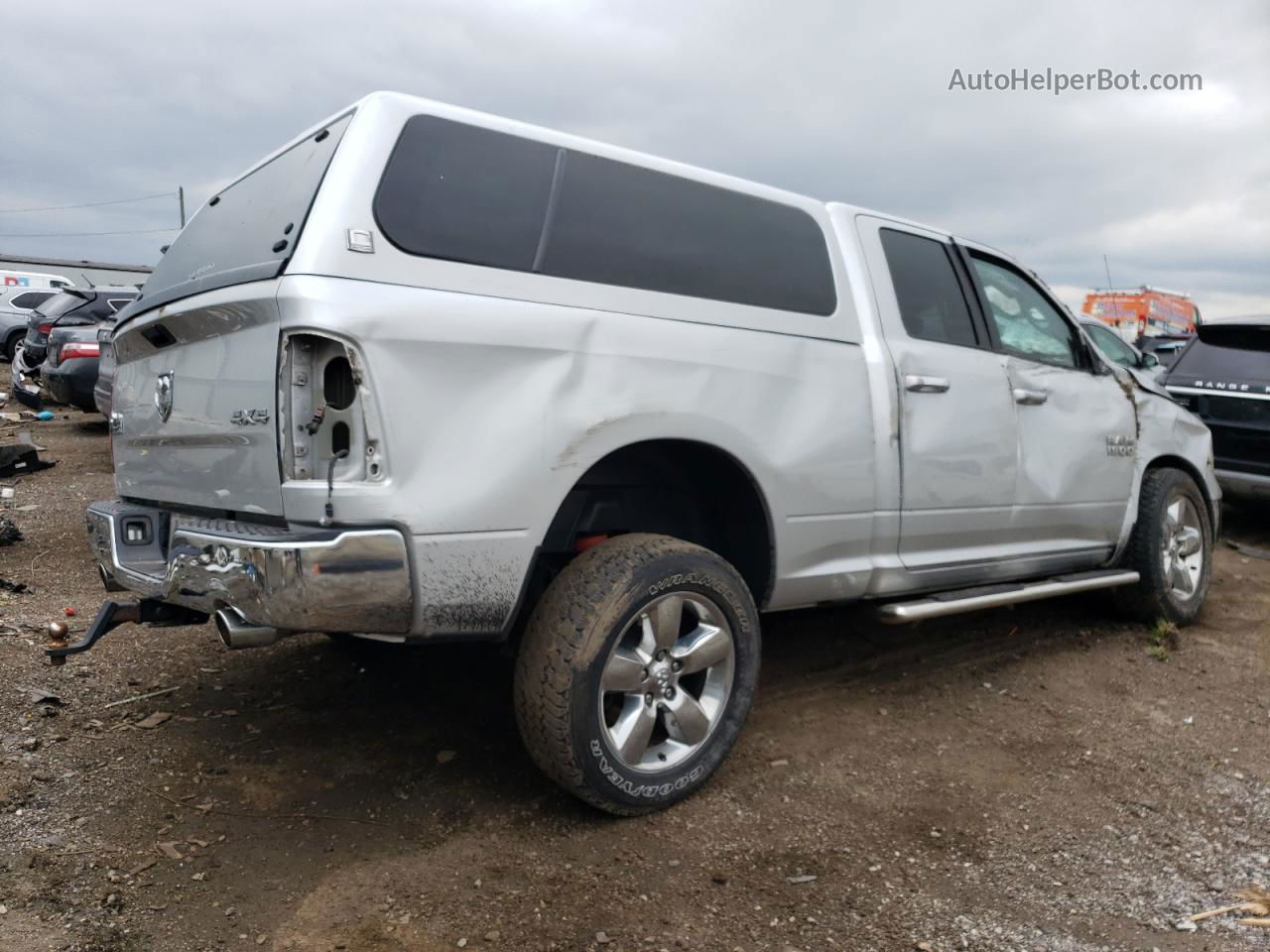 2015 Ram 1500 Slt Silver vin: 1C6RR7GT7FS725914