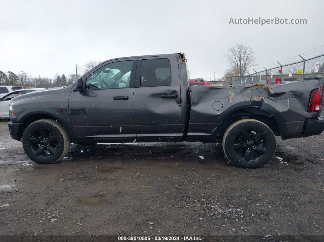 2020 Ram 1500 Classic Warlock Quad Cab 4x4 6'4 Box Gray vin: 1C6RR7GT7LS104927