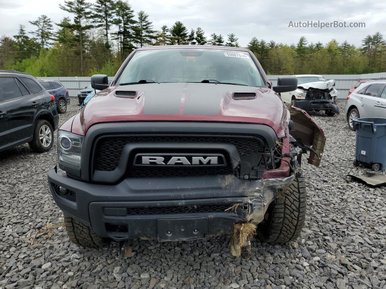 2020 Ram 1500 Classic Warlock Red vin: 1C6RR7GT7LS141749