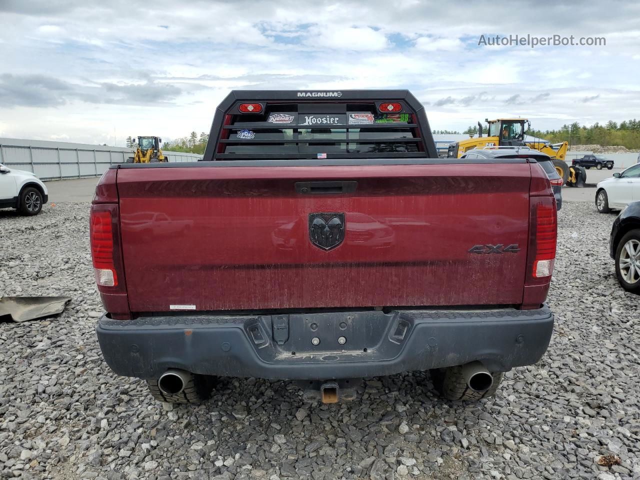 2020 Ram 1500 Classic Warlock Red vin: 1C6RR7GT7LS141749