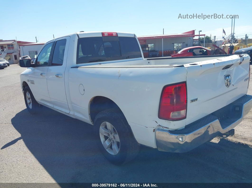 2014 Ram 1500 Slt White vin: 1C6RR7GT8ES121075