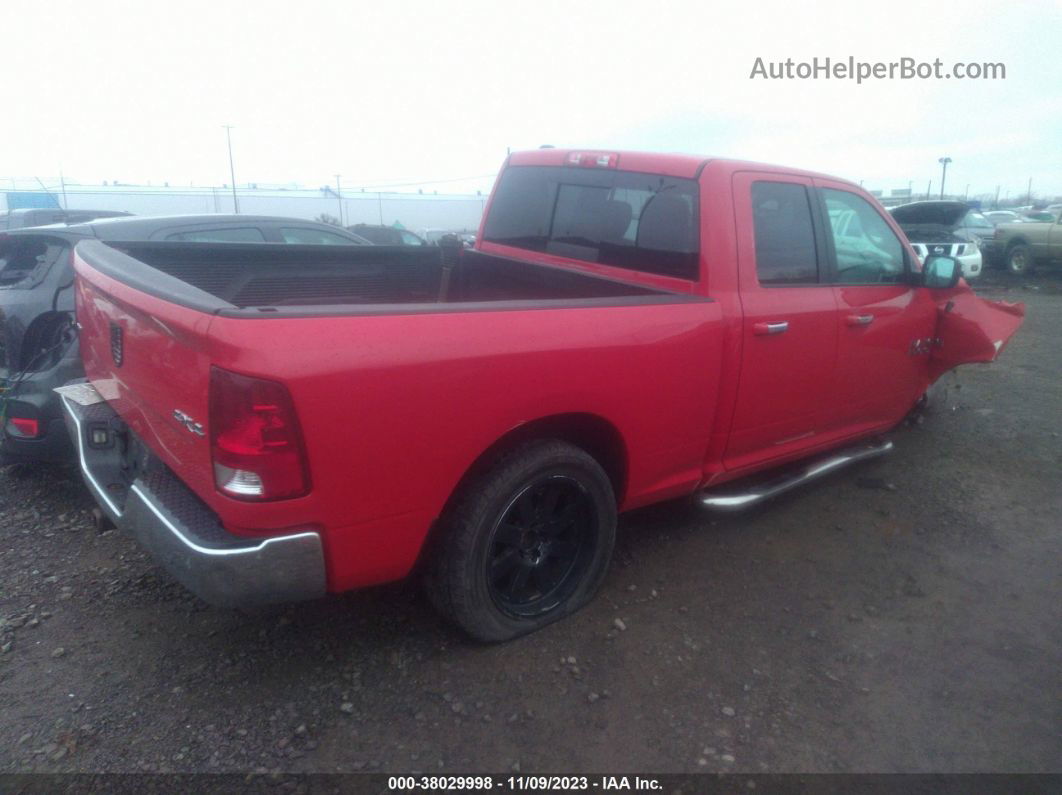 2014 Ram 1500 Slt Red vin: 1C6RR7GTXES149864