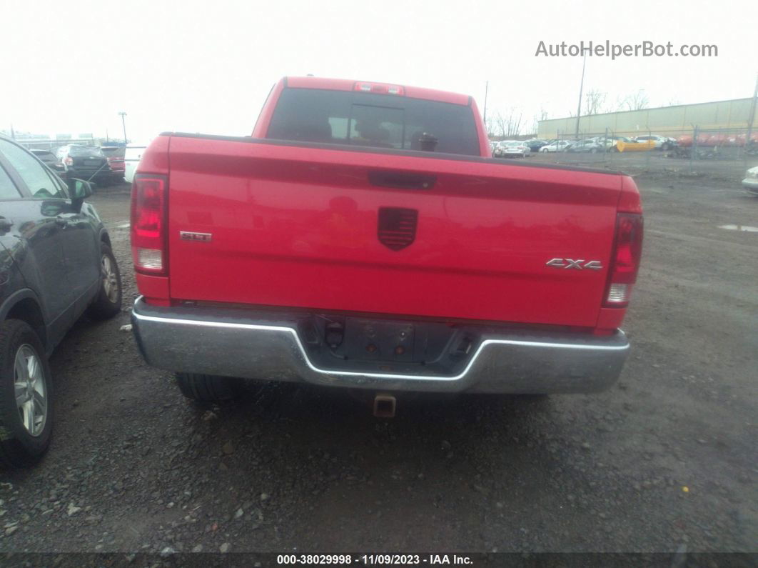 2014 Ram 1500 Slt Red vin: 1C6RR7GTXES149864