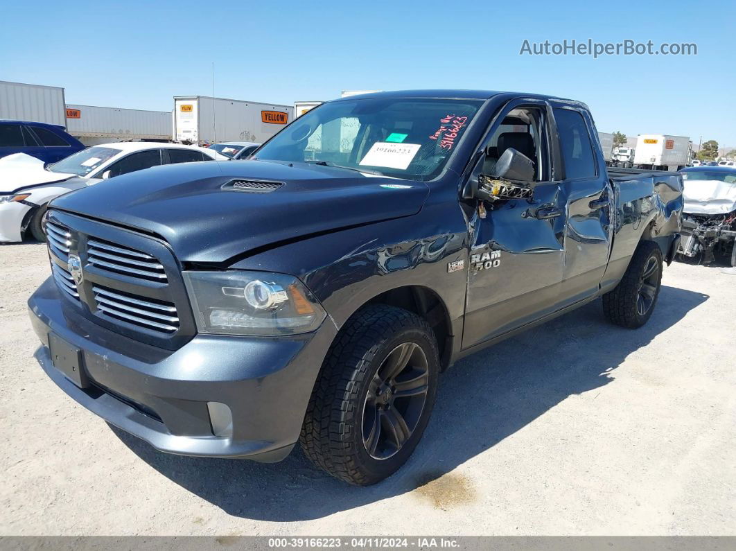 2014 Ram 1500 Sport Gray vin: 1C6RR7HT3ES399509