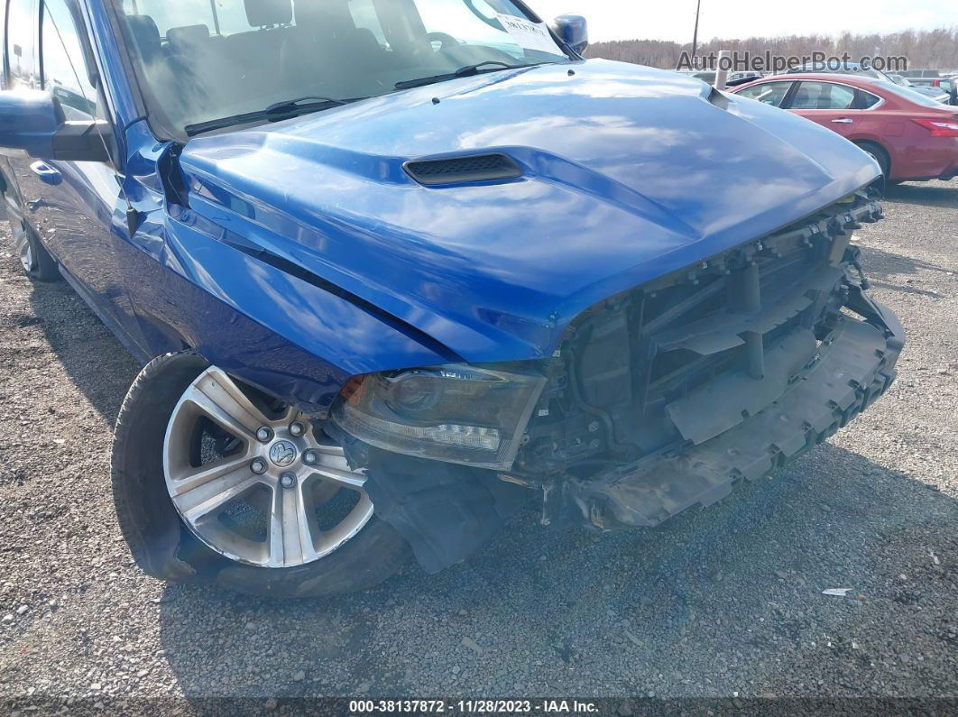 2015 Ram 1500 Sport Синий vin: 1C6RR7HT5FS652704