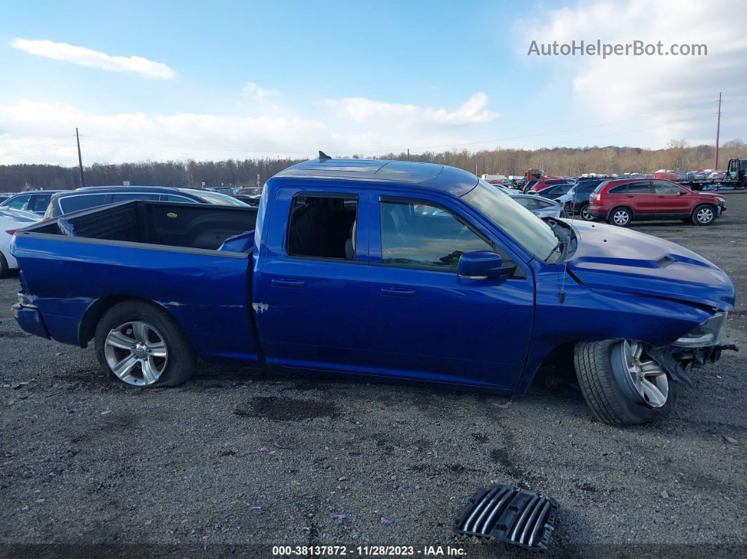 2015 Ram 1500 Sport Синий vin: 1C6RR7HT5FS652704