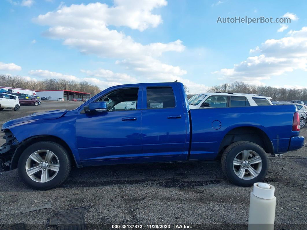 2015 Ram 1500 Sport Синий vin: 1C6RR7HT5FS652704