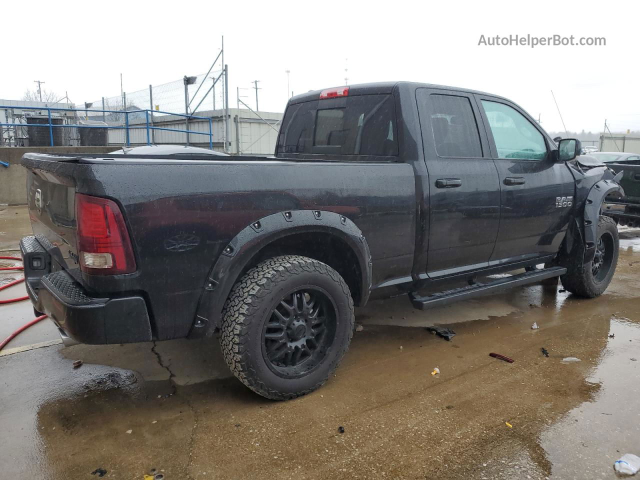 2015 Ram 1500 Sport Black vin: 1C6RR7HT5FS753158