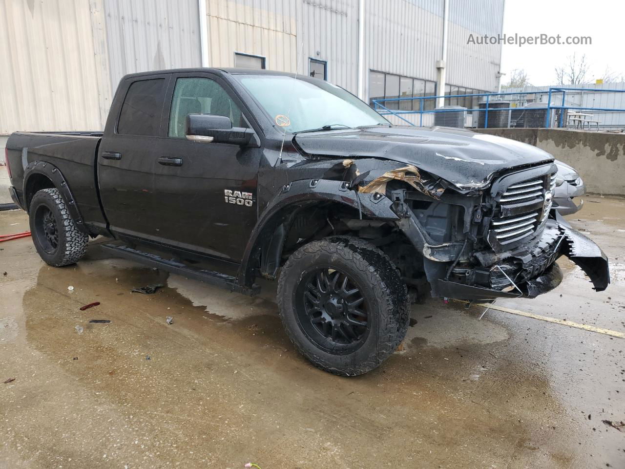 2015 Ram 1500 Sport Black vin: 1C6RR7HT5FS753158