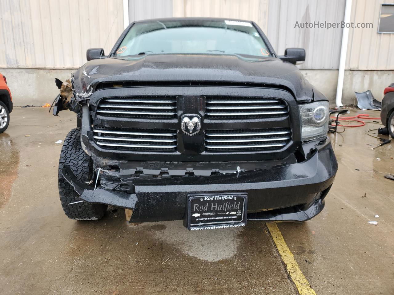 2015 Ram 1500 Sport Black vin: 1C6RR7HT5FS753158