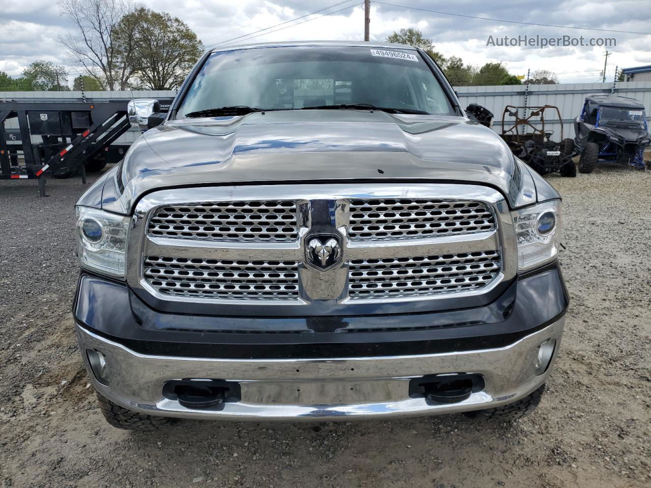 2014 Ram 1500 Laramie Black vin: 1C6RR7JT4ES232179