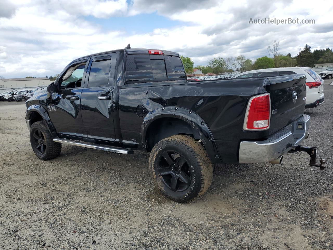 2014 Ram 1500 Laramie Черный vin: 1C6RR7JT4ES232179