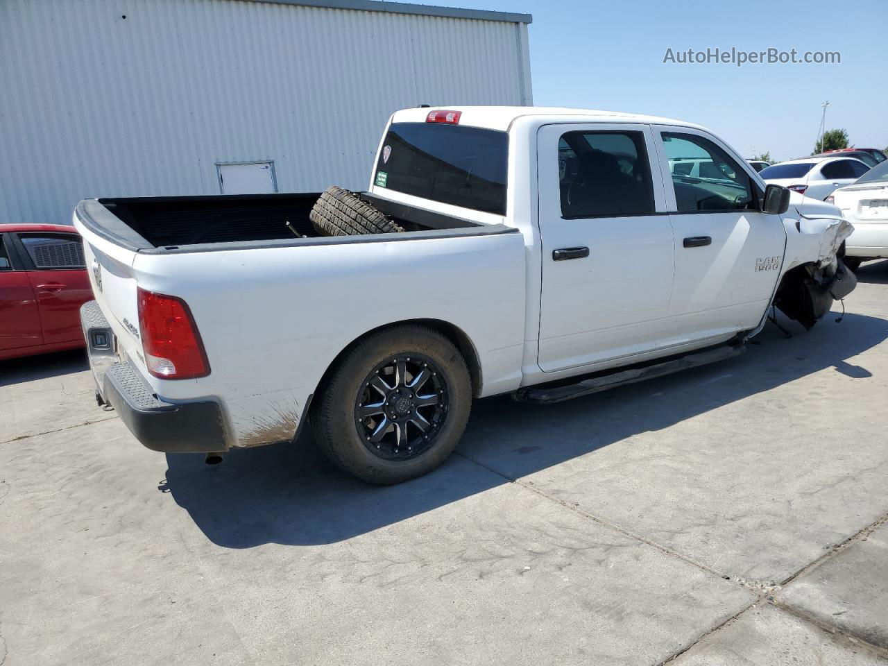 2014 Ram 1500 St White vin: 1C6RR7KG0ES333673