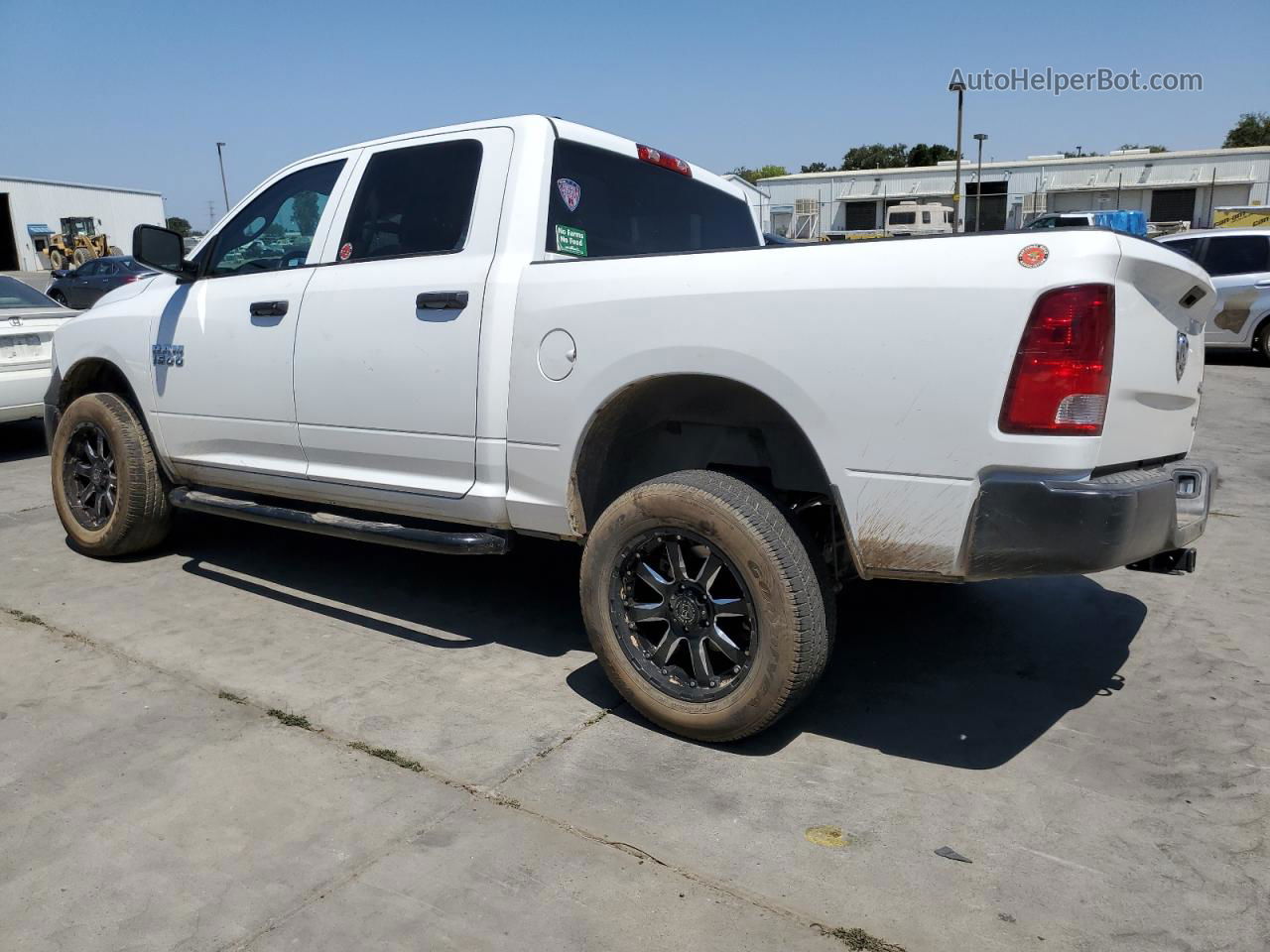 2014 Ram 1500 St Белый vin: 1C6RR7KG0ES333673