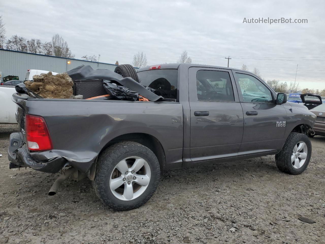 2014 Ram 1500 St Серый vin: 1C6RR7KG6ES450108