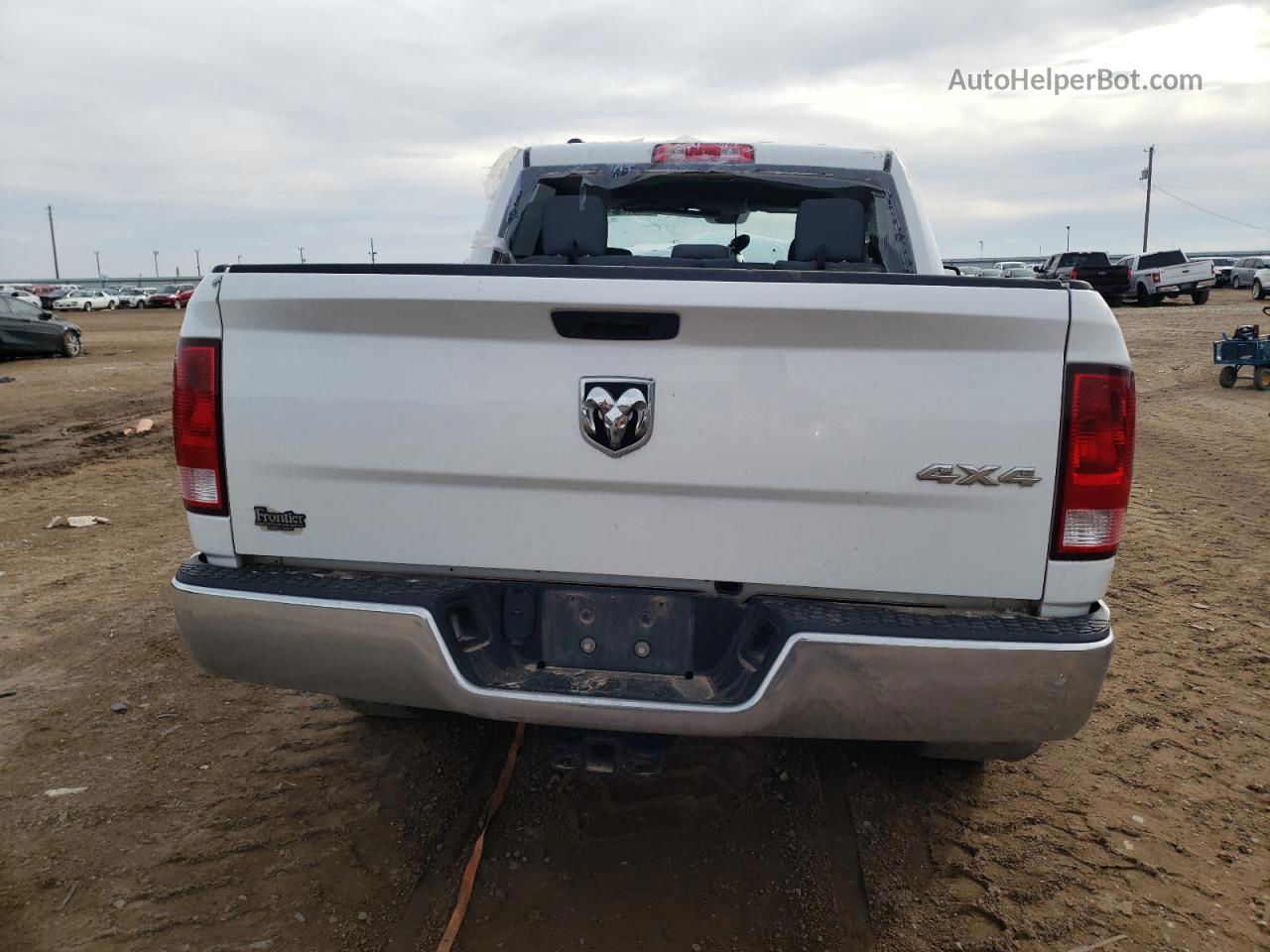 2019 Ram 1500 Classic Tradesman White vin: 1C6RR7KM7KS704037