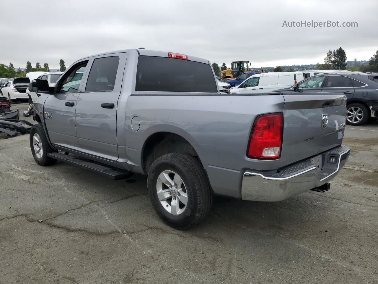 2019 Ram 1500 Classic Tradesman Серебряный vin: 1C6RR7KMXKS726081