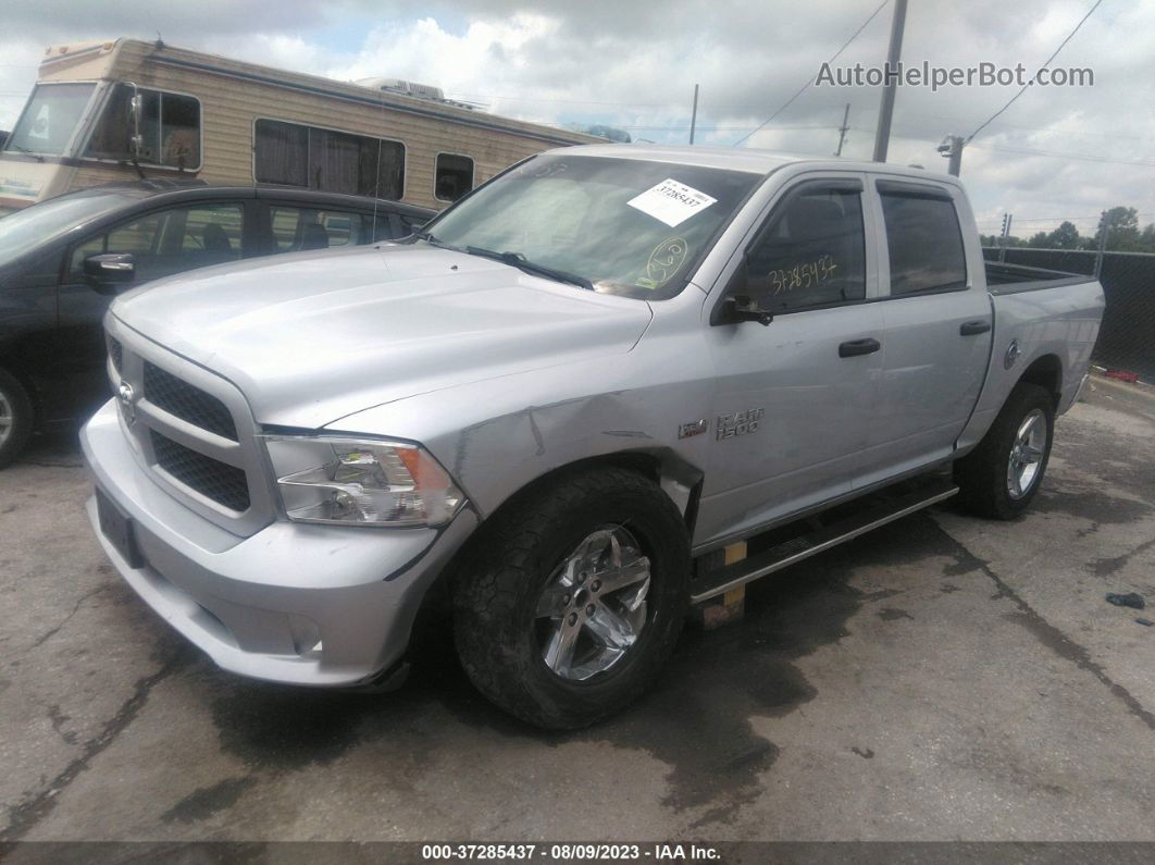 2014 Ram 1500 Express Silver vin: 1C6RR7KT0ES393093