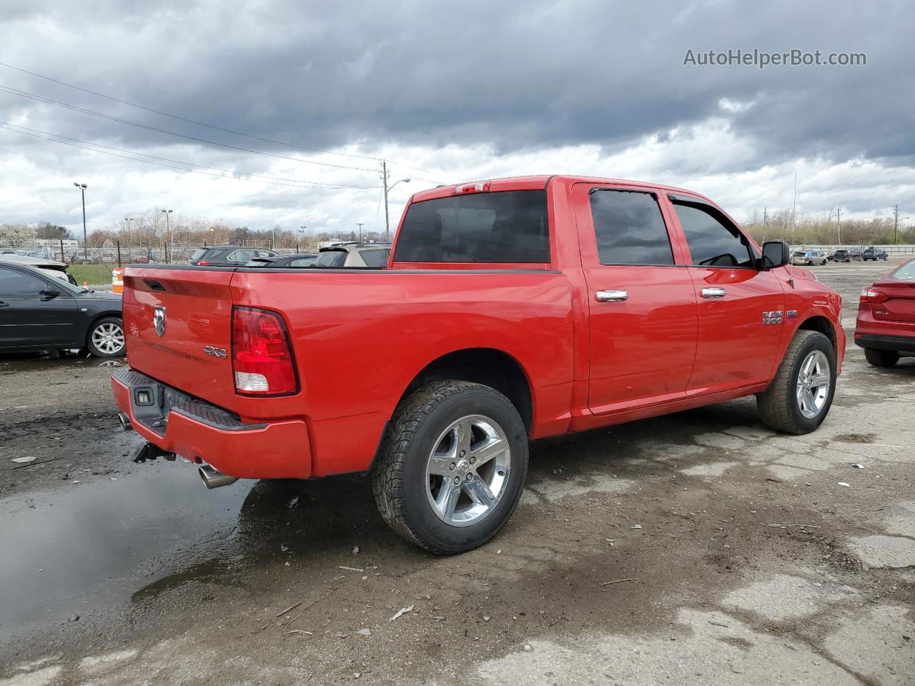 2015 Ram 1500 St Red vin: 1C6RR7KT1FS672943