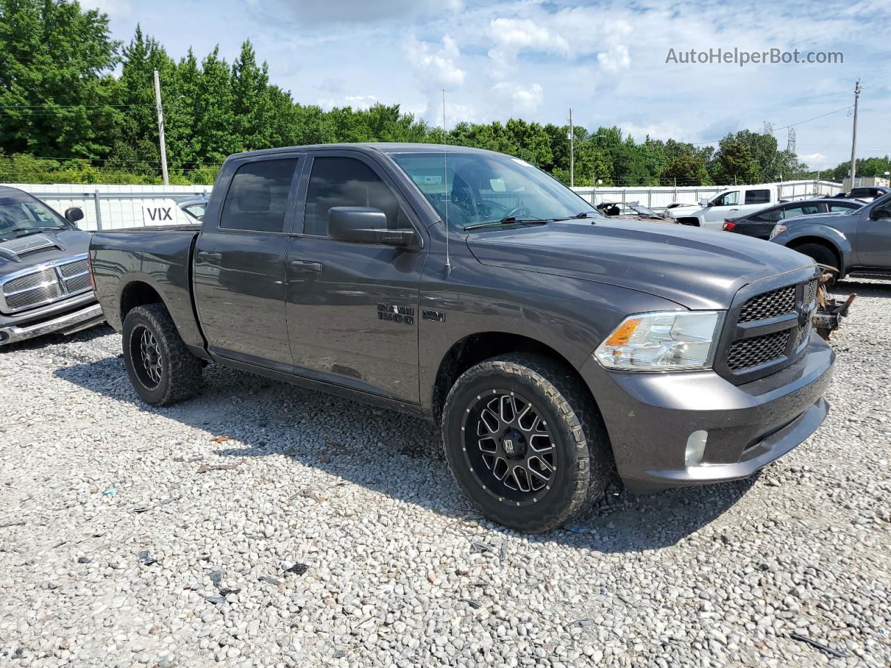 2014 Ram 1500 St Серый vin: 1C6RR7KT2ES379437