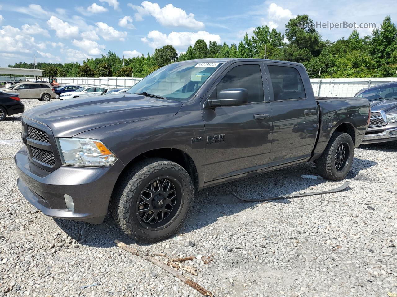 2014 Ram 1500 St Gray vin: 1C6RR7KT2ES379437