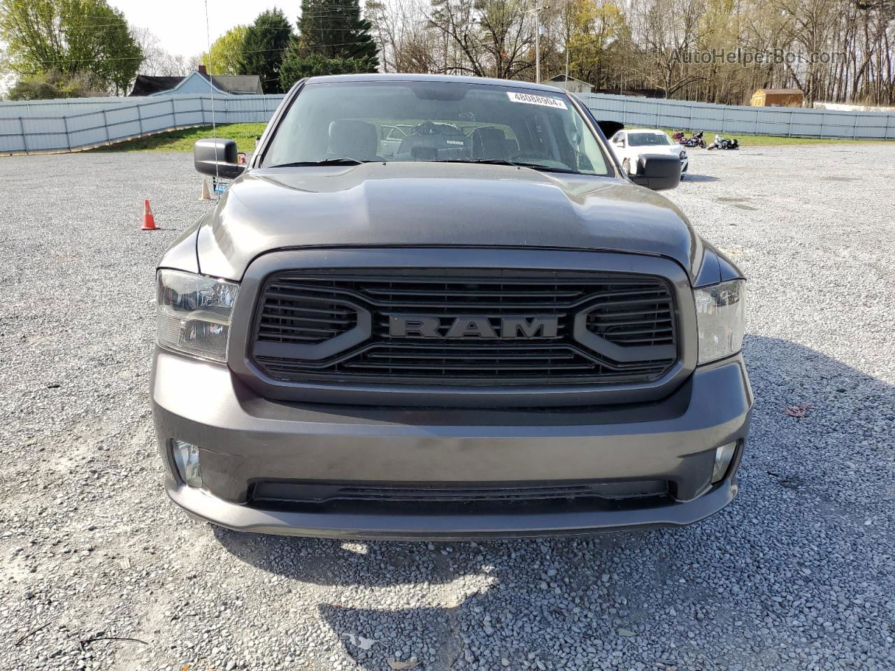 2019 Ram 1500 Classic Tradesman Gray vin: 1C6RR7KT3KS501525