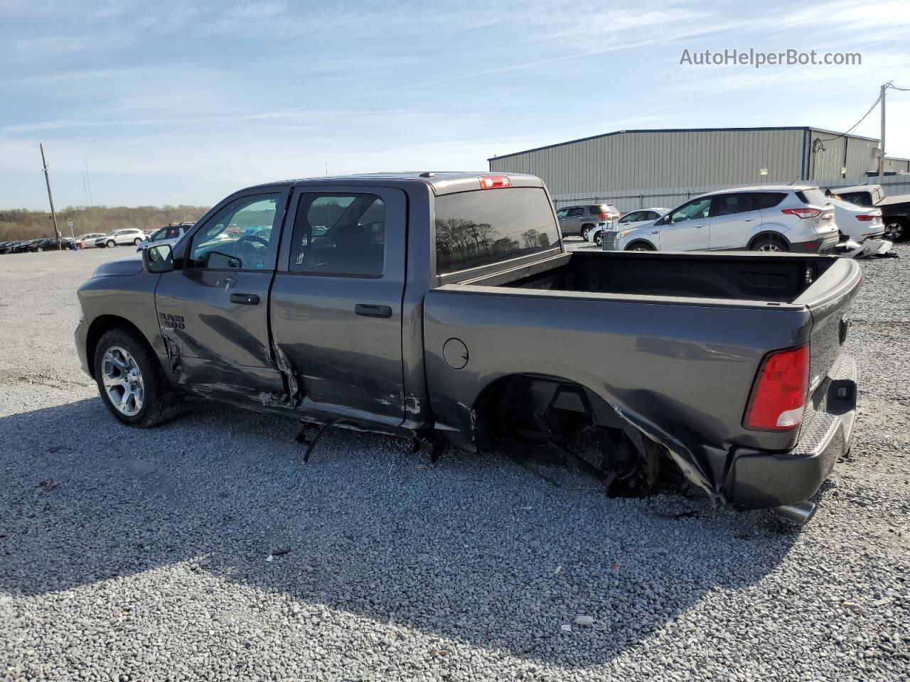 2019 Ram 1500 Classic Tradesman Gray vin: 1C6RR7KT3KS501525