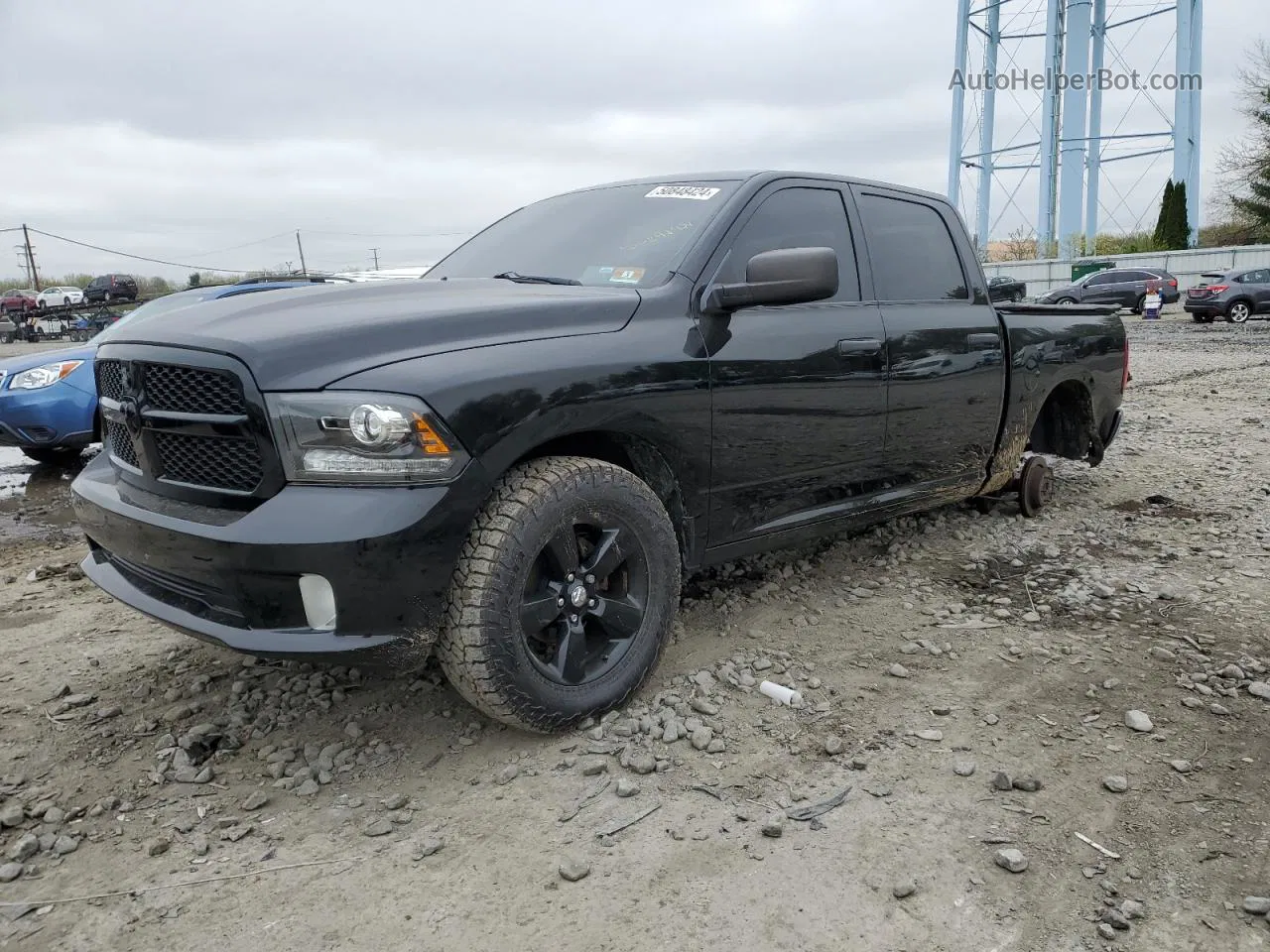 2014 Ram 1500 St Black vin: 1C6RR7KT4ES131156