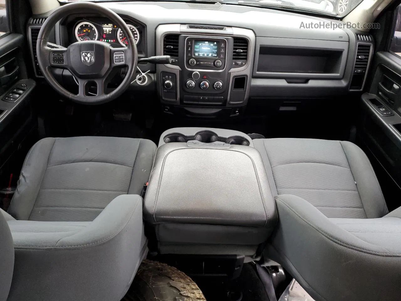 2014 Ram 1500 St Черный vin: 1C6RR7KT4ES131156