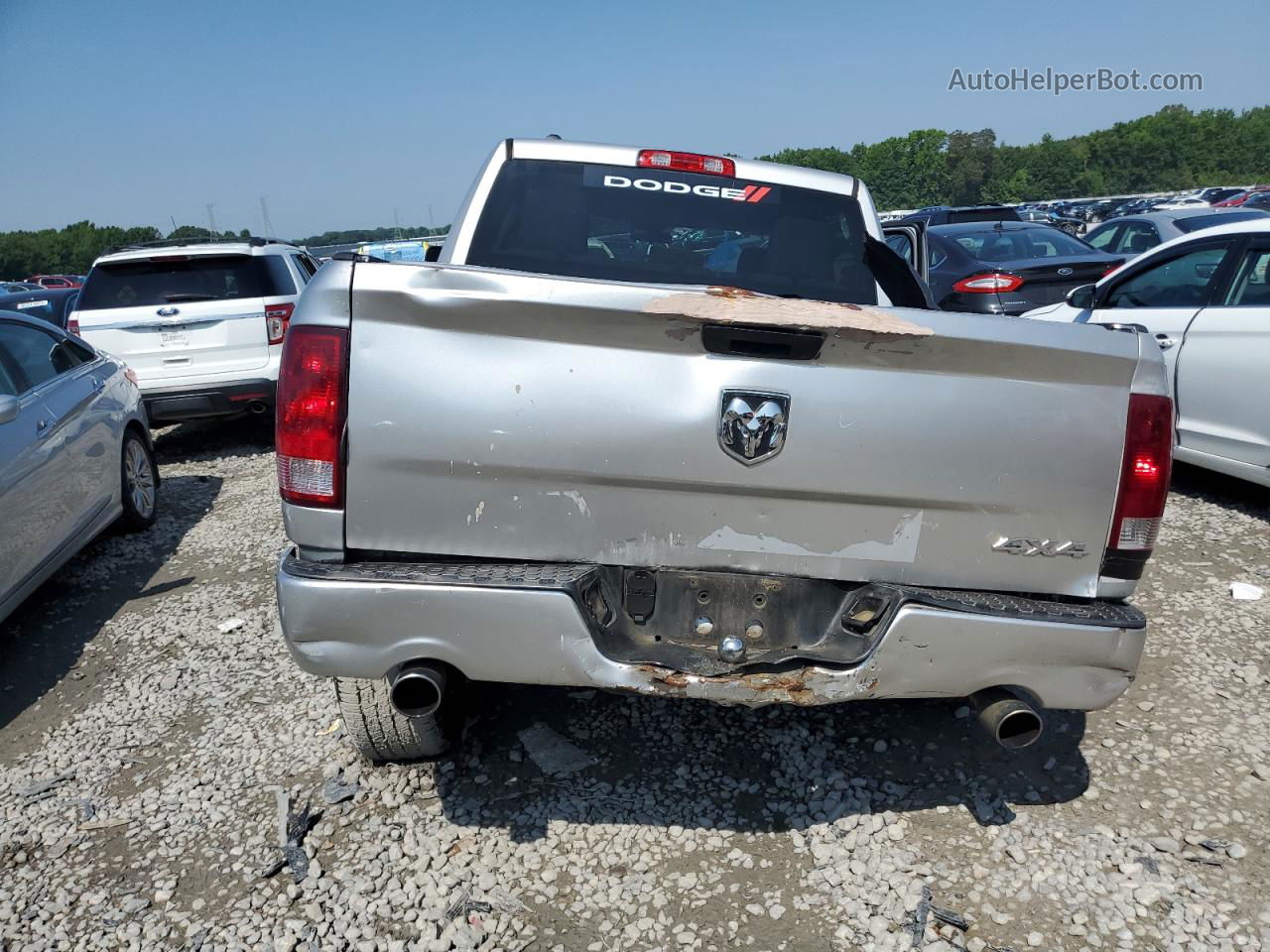 2014 Ram 1500 St Silver vin: 1C6RR7KT4ES400708