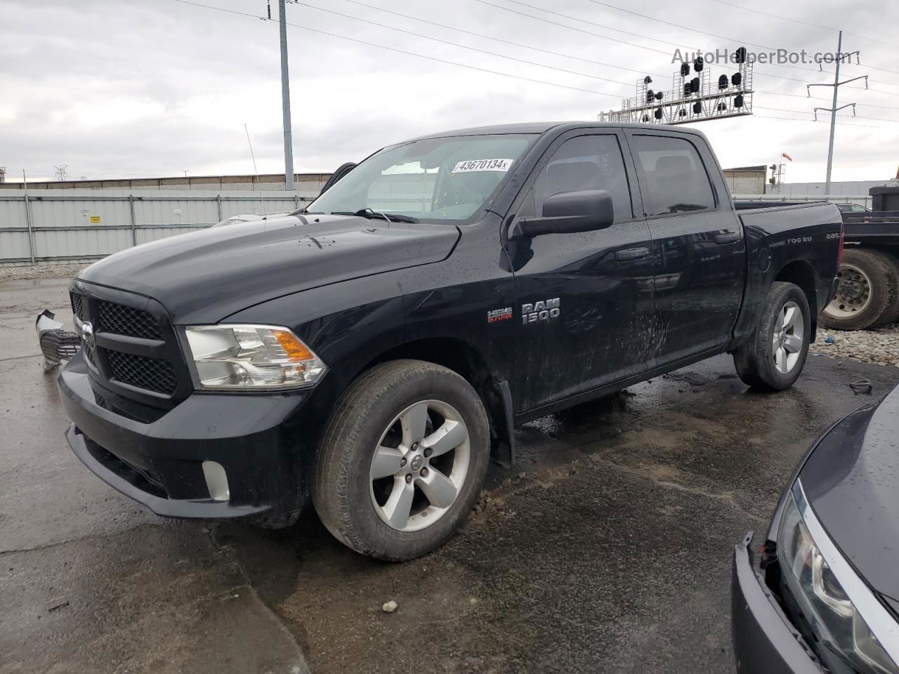 2014 Ram 1500 St Black vin: 1C6RR7KT5ES462960