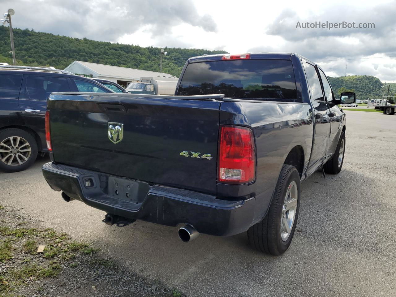 2015 Ram 1500 St Синий vin: 1C6RR7KT5FS652369