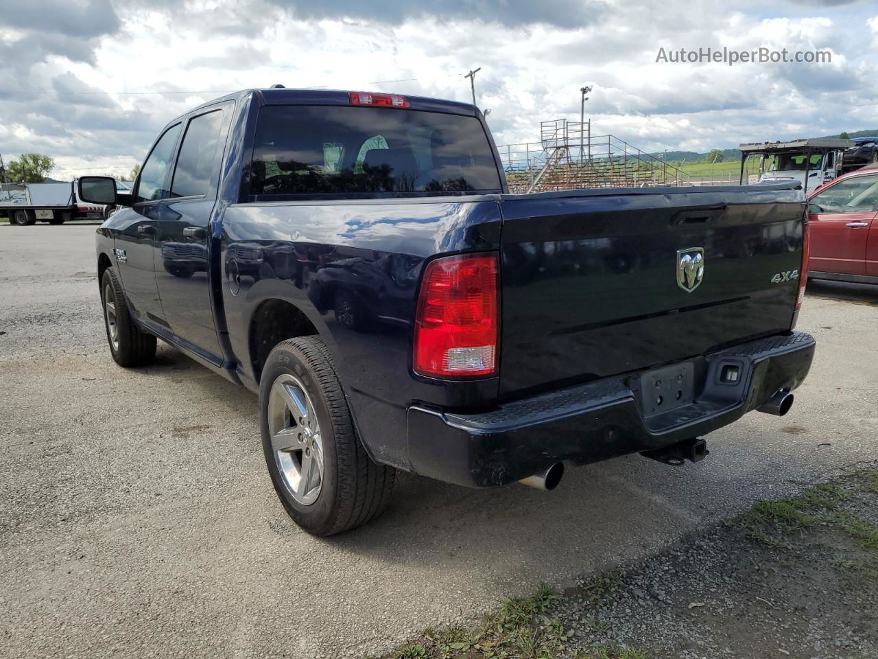 2015 Ram 1500 St Синий vin: 1C6RR7KT5FS652369