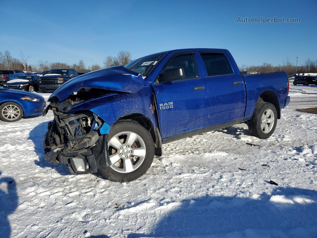 2014 Ram 1500 St Blue vin: 1C6RR7KT6ES362737