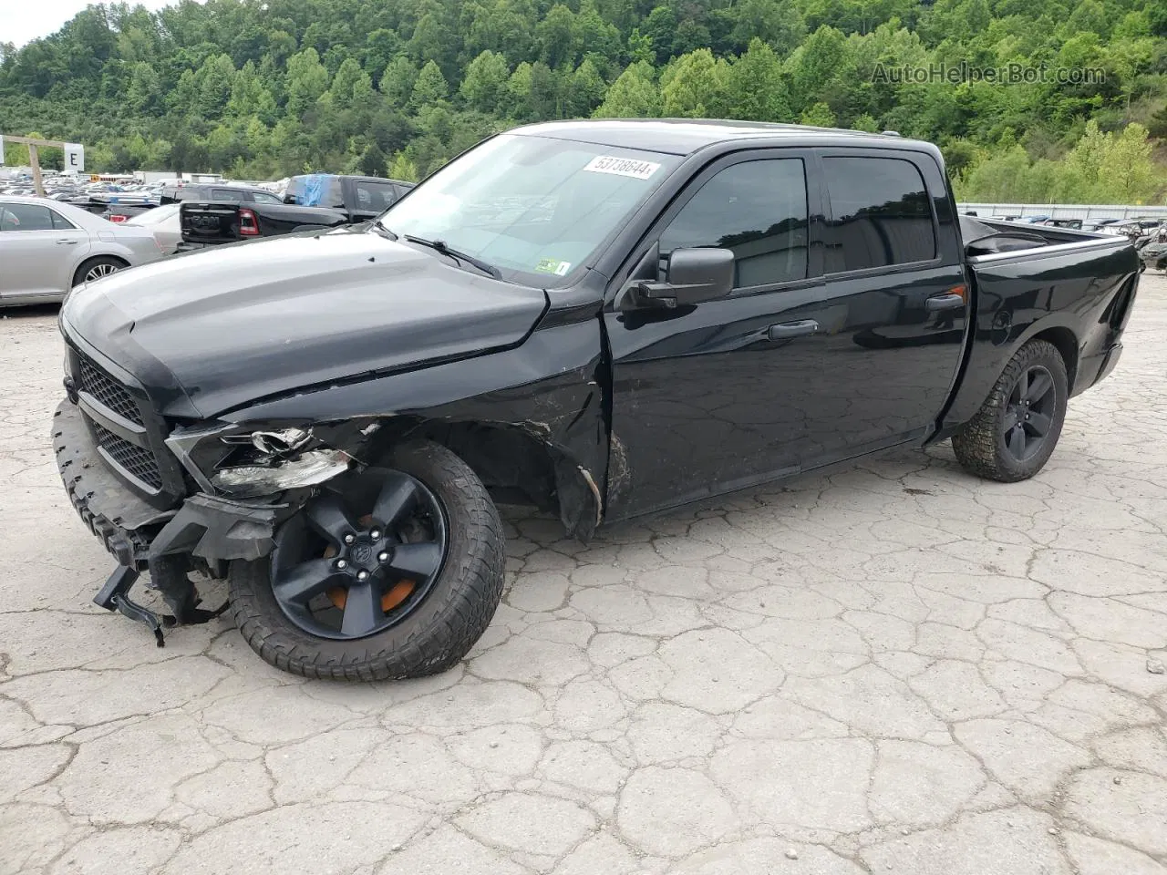 2014 Ram 1500 St Black vin: 1C6RR7KT6ES375648