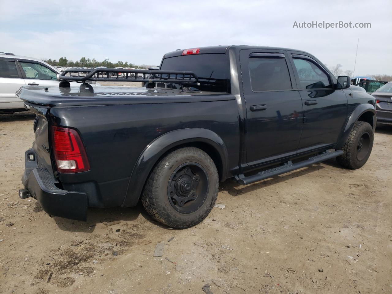 2014 Ram 1500 St Черный vin: 1C6RR7KT6ES432575