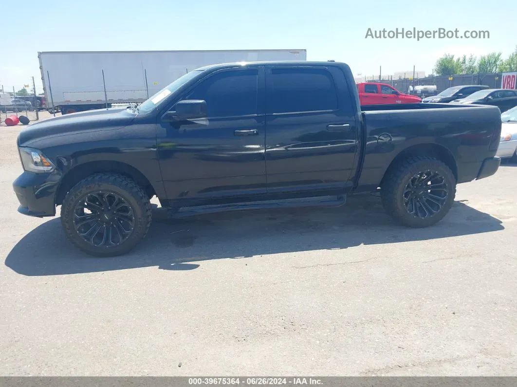 2014 Ram 1500 Express Black vin: 1C6RR7KT6ES470694