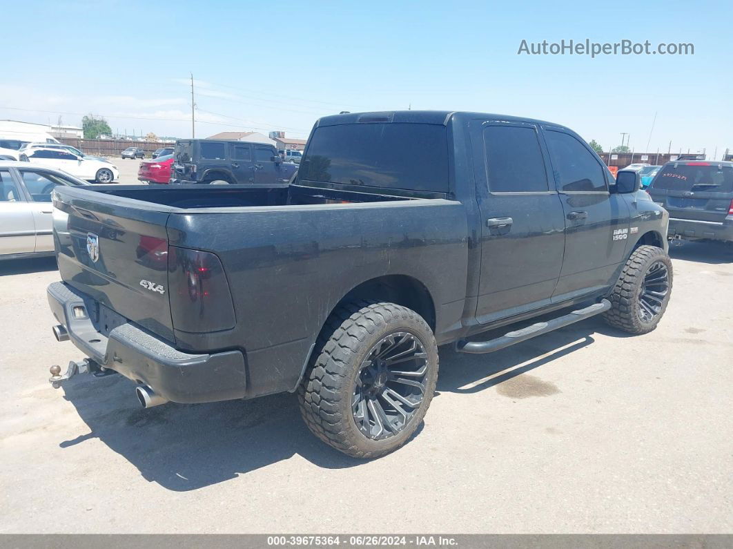 2014 Ram 1500 Express Black vin: 1C6RR7KT6ES470694