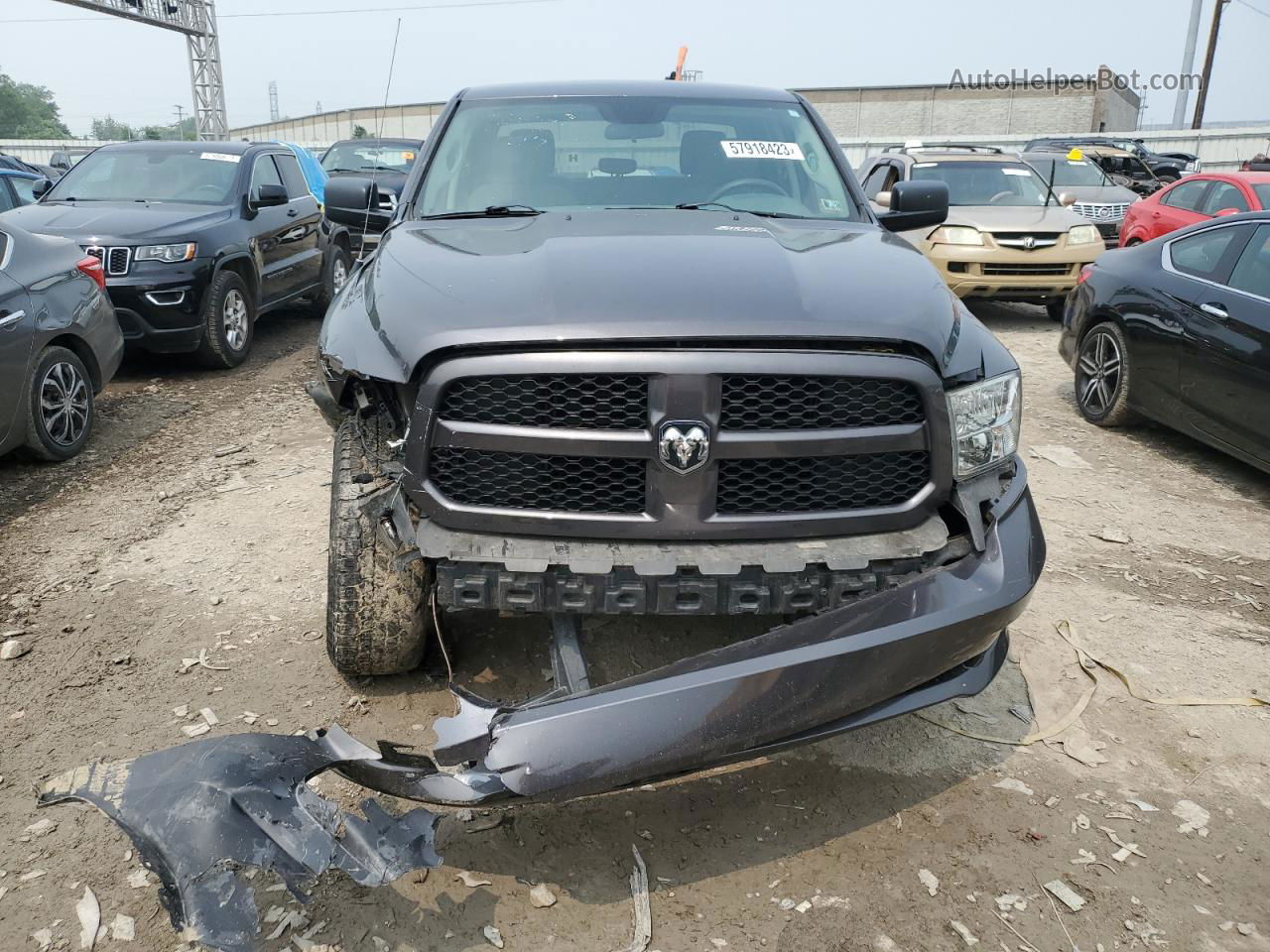 2014 Ram 1500 St Gray vin: 1C6RR7KT7ES263571