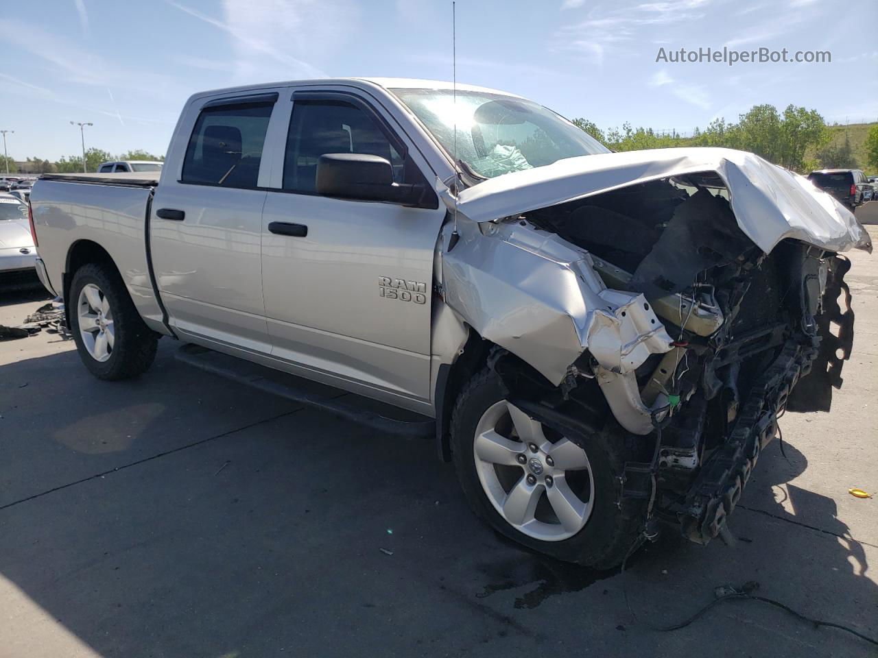 2014 Ram 1500 St Silver vin: 1C6RR7KT9ES201038