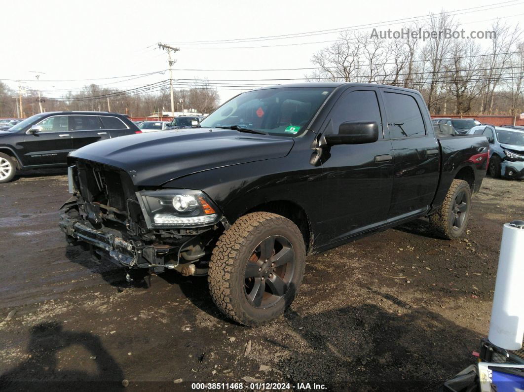 2014 Ram 1500 Express Black vin: 1C6RR7KT9ES348914