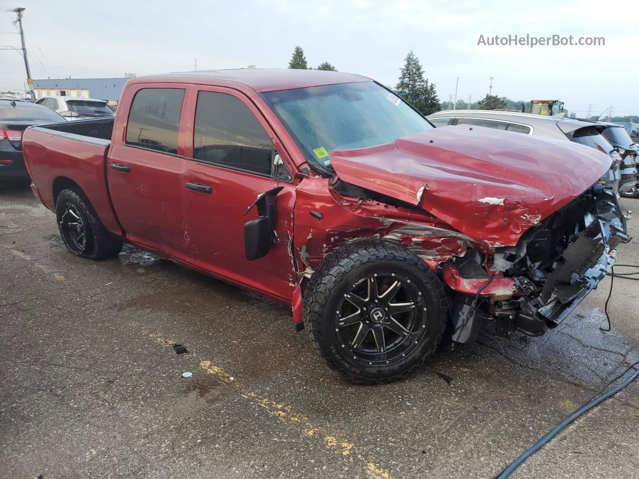 2015 Ram 1500 St Burgundy vin: 1C6RR7KT9FS716557