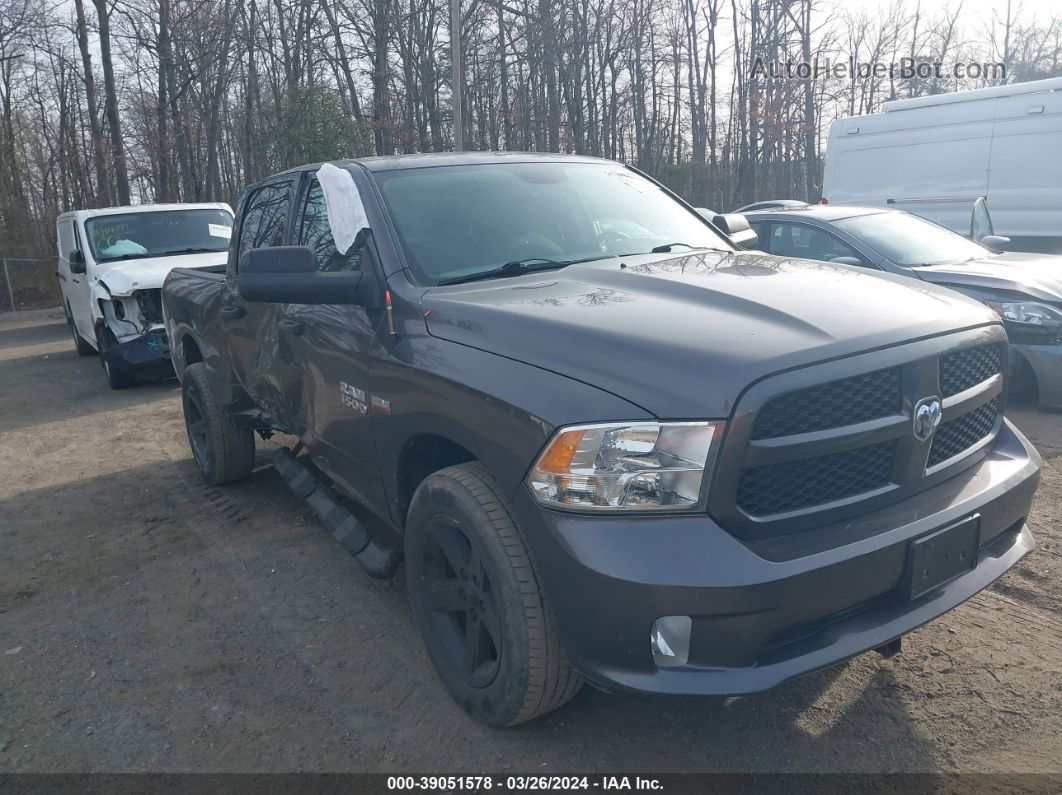 2014 Ram 1500 Express Gray vin: 1C6RR7KTXES380285