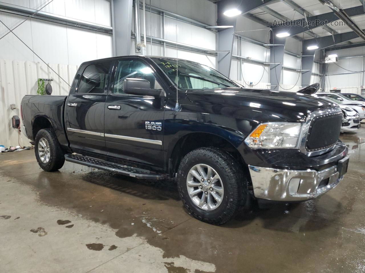 2014 Ram 1500 Slt Black vin: 1C6RR7LG0ES118907